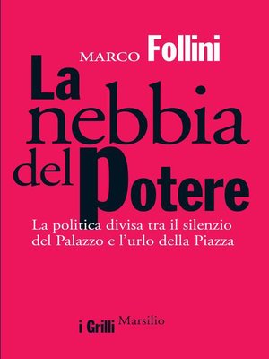cover image of La nebbia del potere
